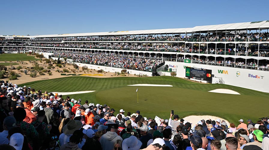16th hole at the phoenix open