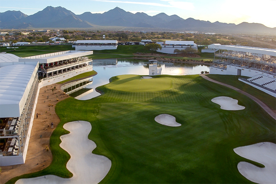 17th hole tpc scottsdale 0021