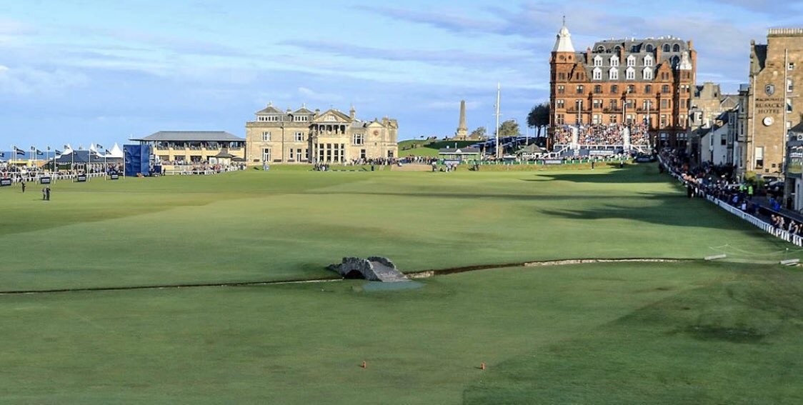 18th hole at st andrews 0012