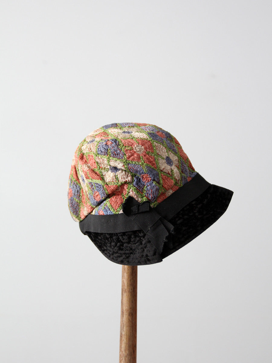 1920s cloche hat 0044
