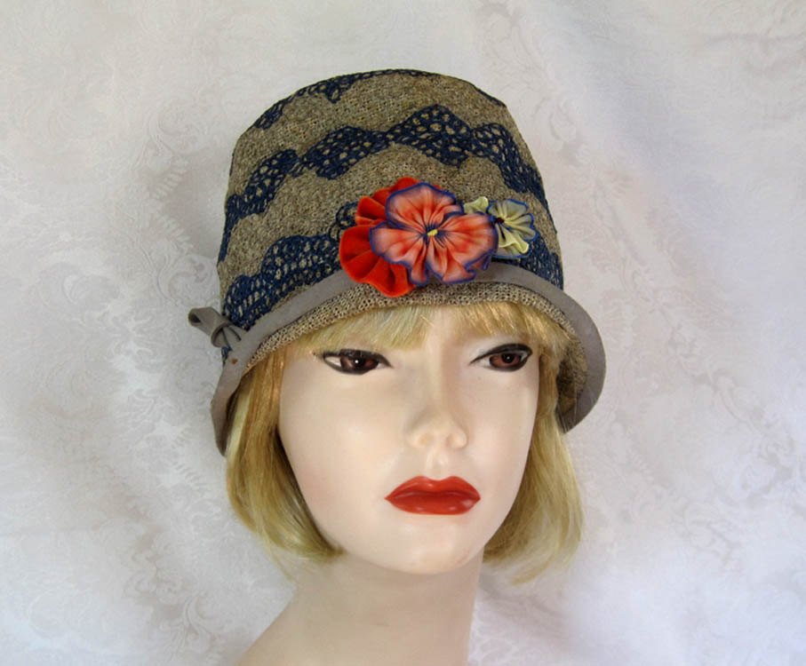 1920s cloche hat 0048