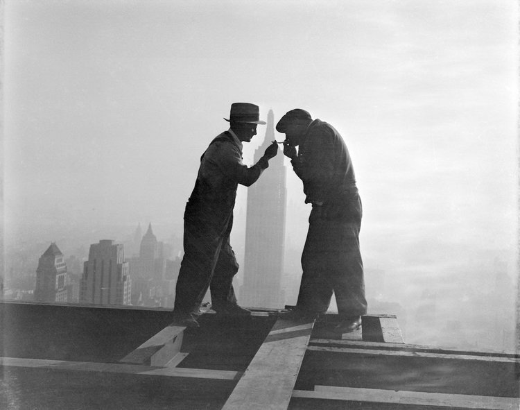 1920s skyscraper workers 0041