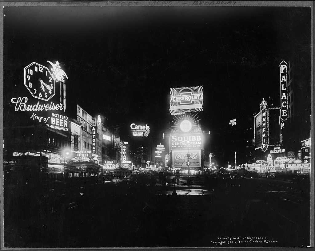 1930 Times Square events