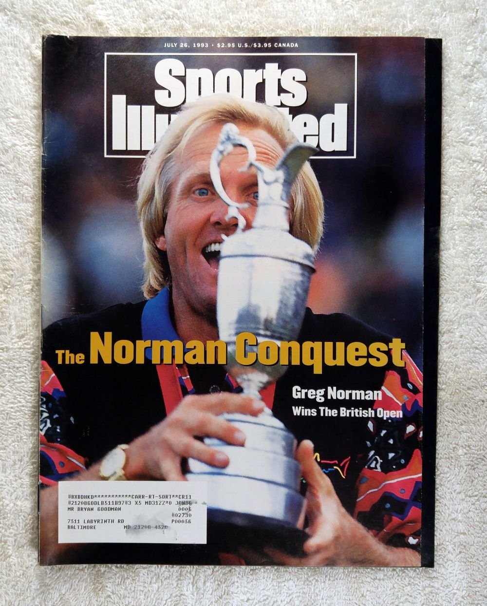 1993 British Open history