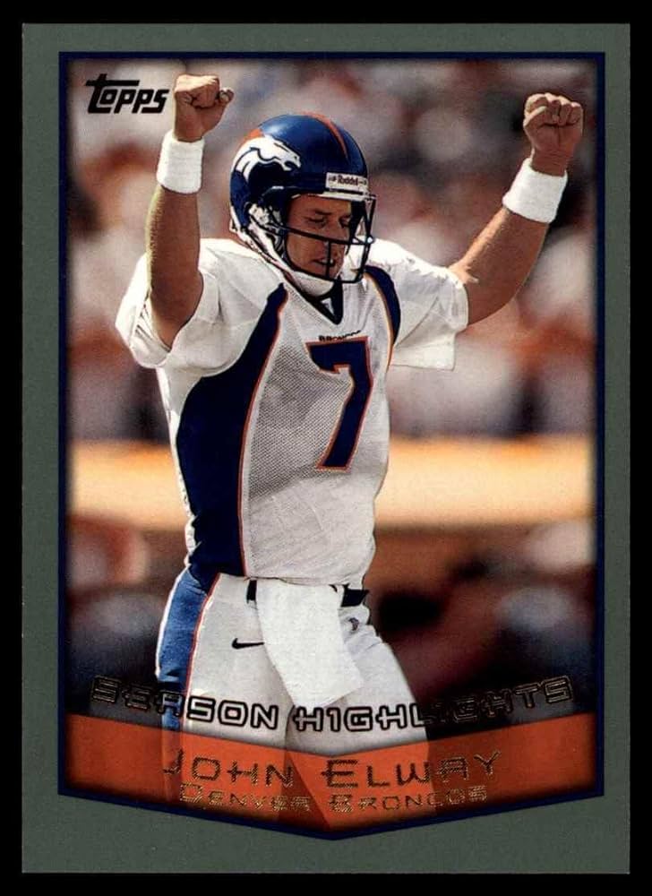 1999 Broncos playoff run.