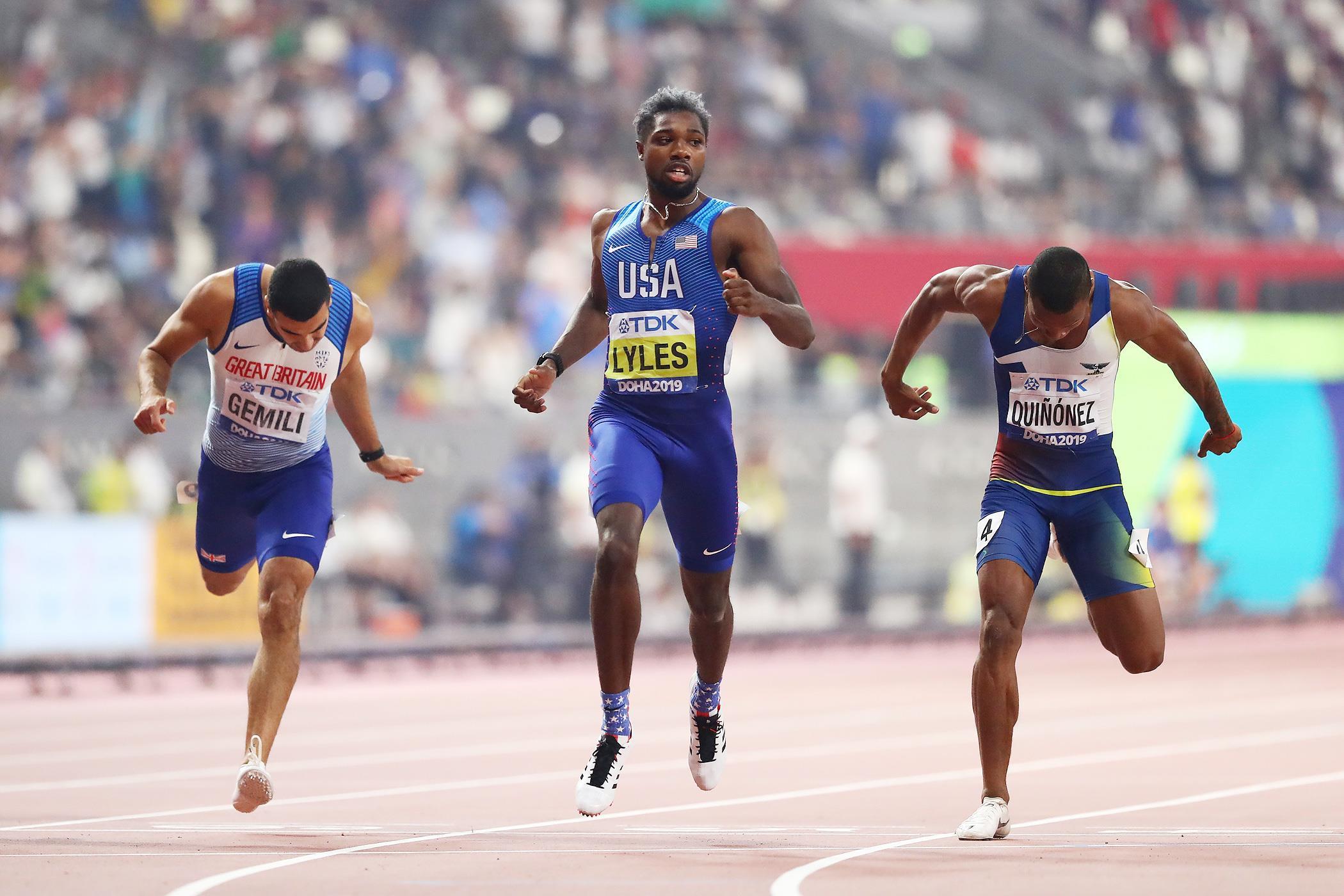 200m running technique