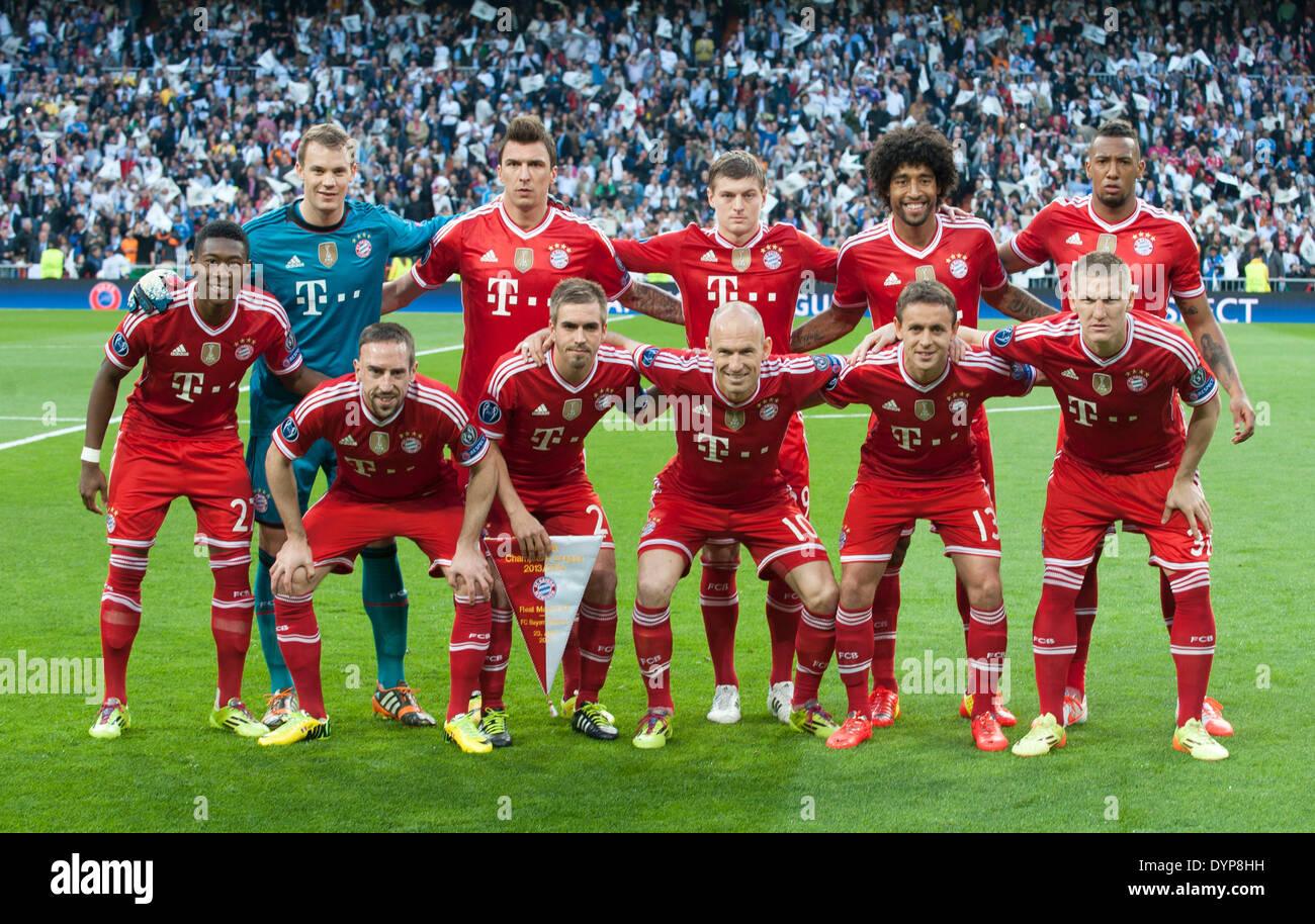 2014 Bayern Munich lineup