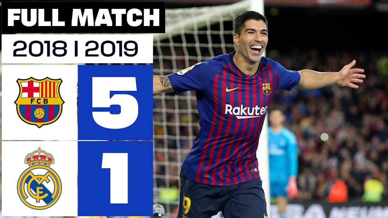 2019 Madrid Barcelona match report