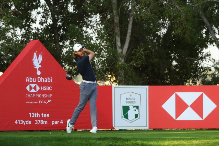 2020 Abu Dhabi golf tournament