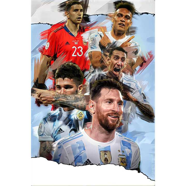 2022 Argentina World Cup artwork