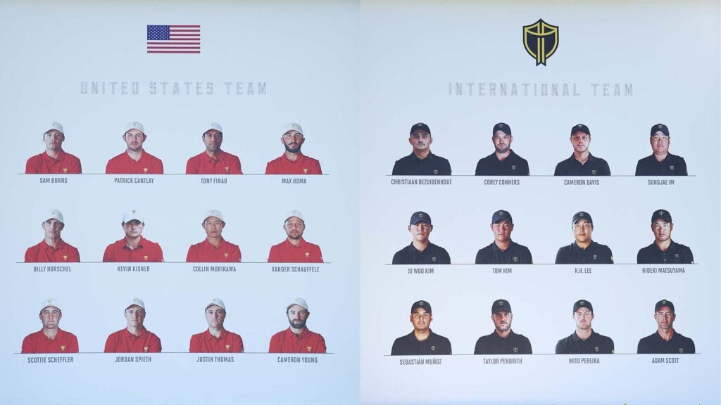 2022 Presidents Cup teams