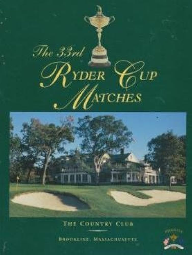 33rd Ryder Cup schedule