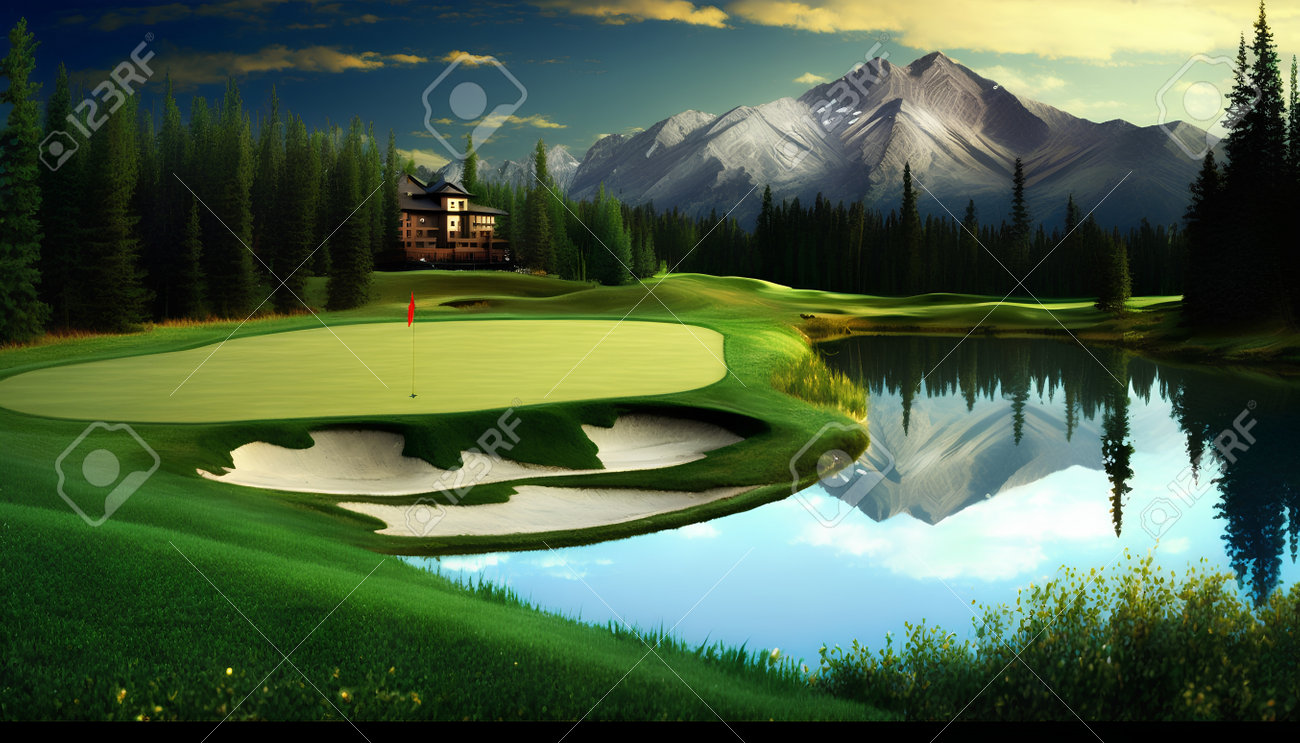3d golf course image 0012