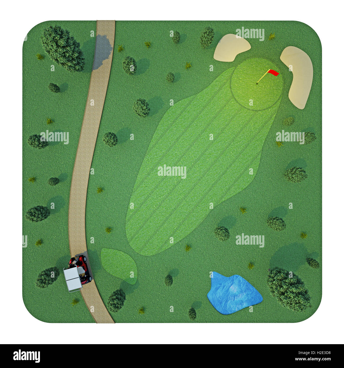 3d golf course image 0018