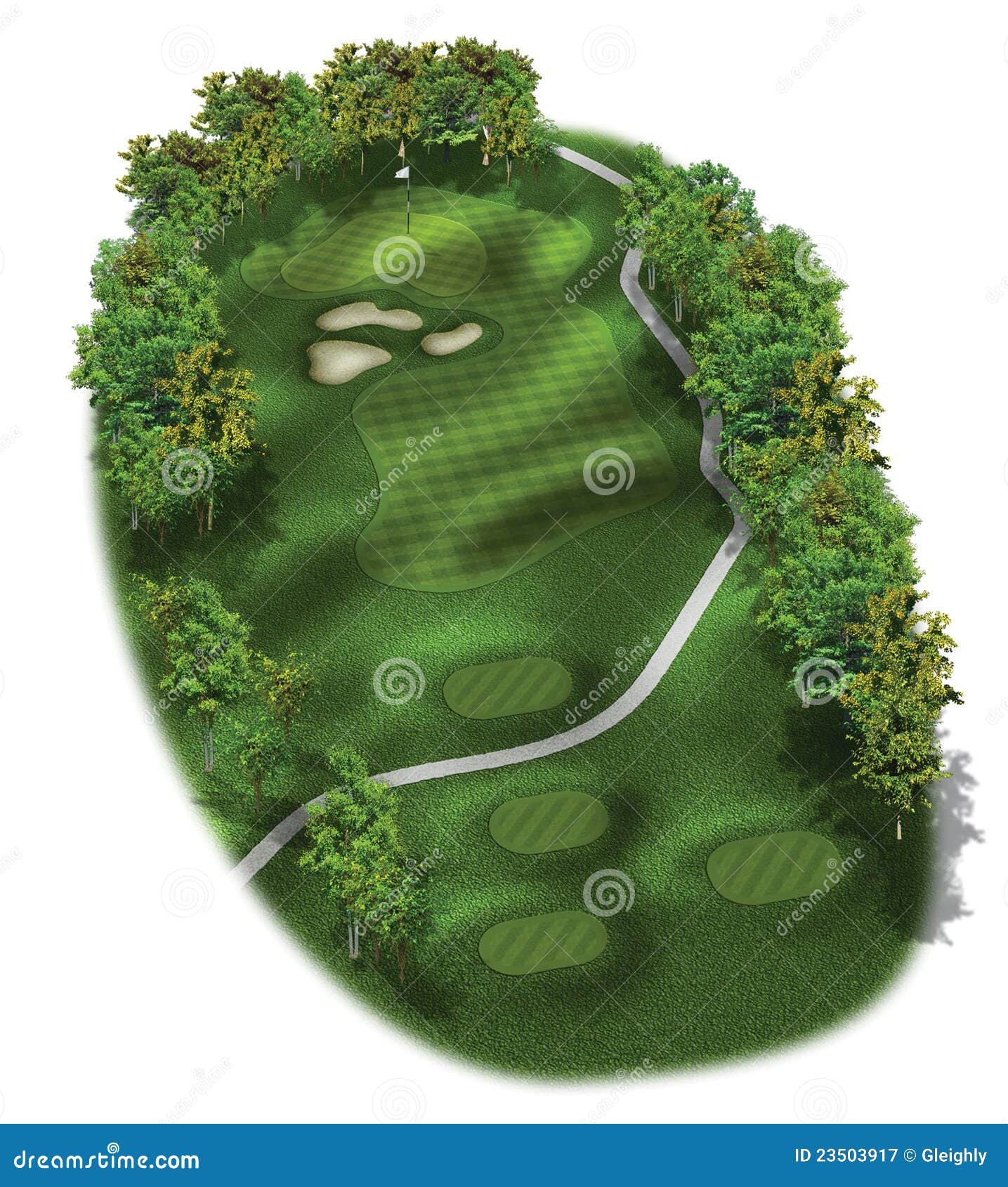 3d golf course image 0021