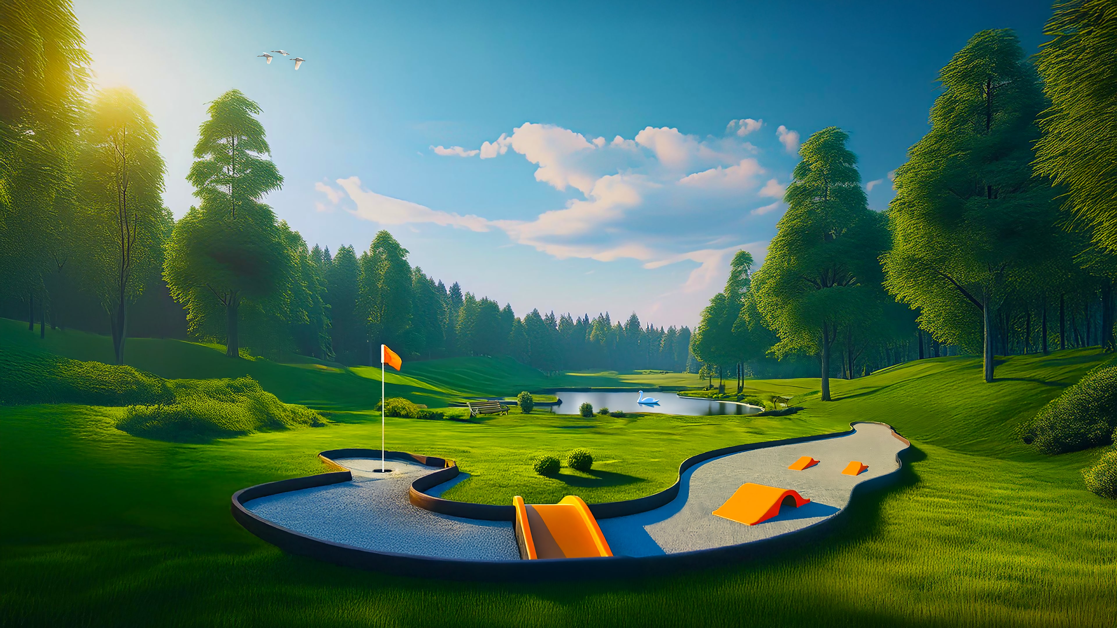 3d golf course image 0023