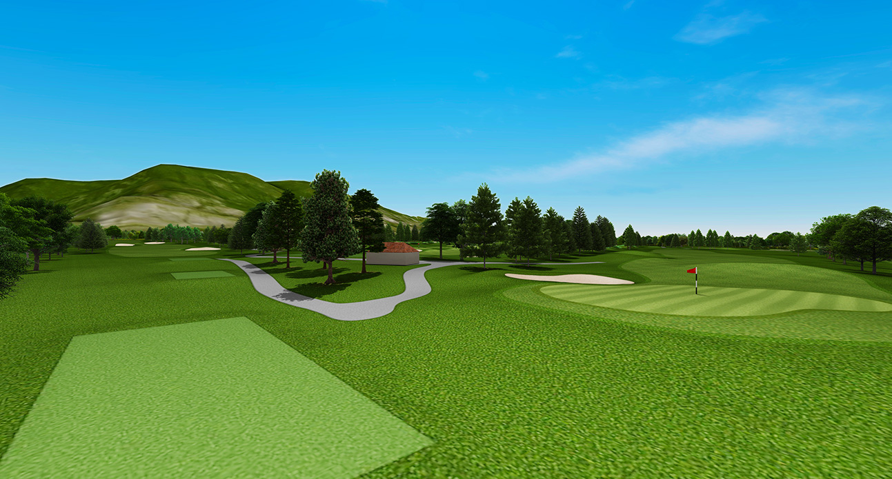 3d golf course image 0028
