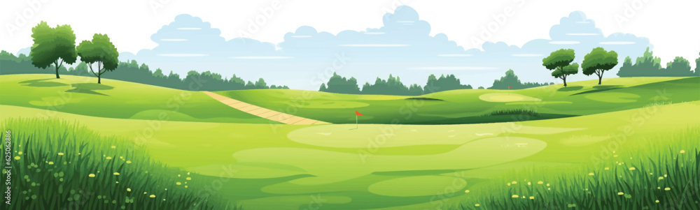 3d golf course image 0040