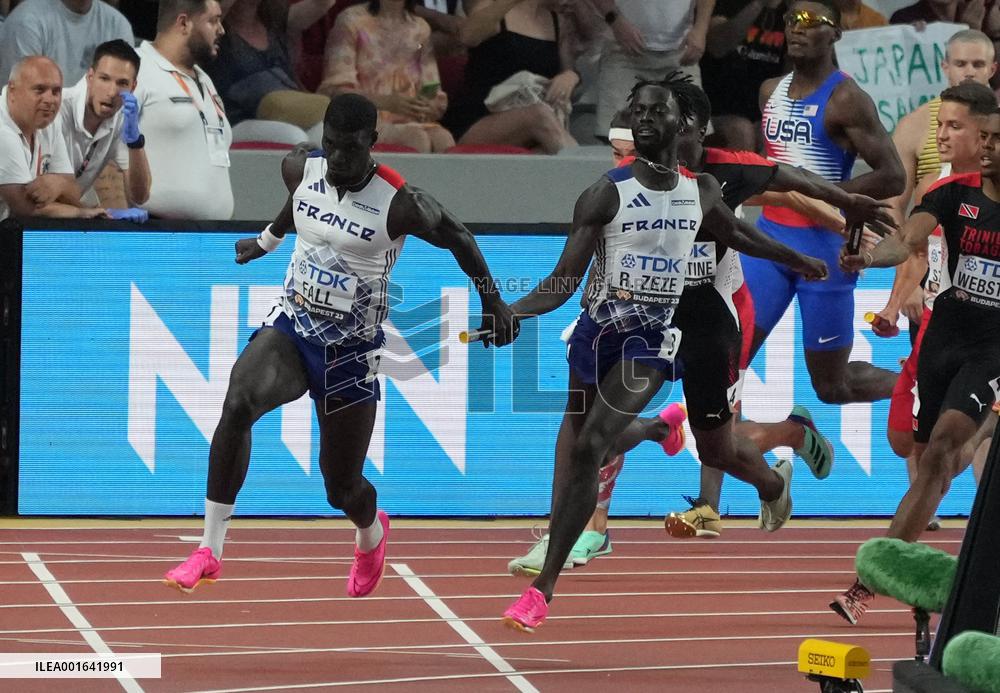 4x100 relay budapest 2023 0033