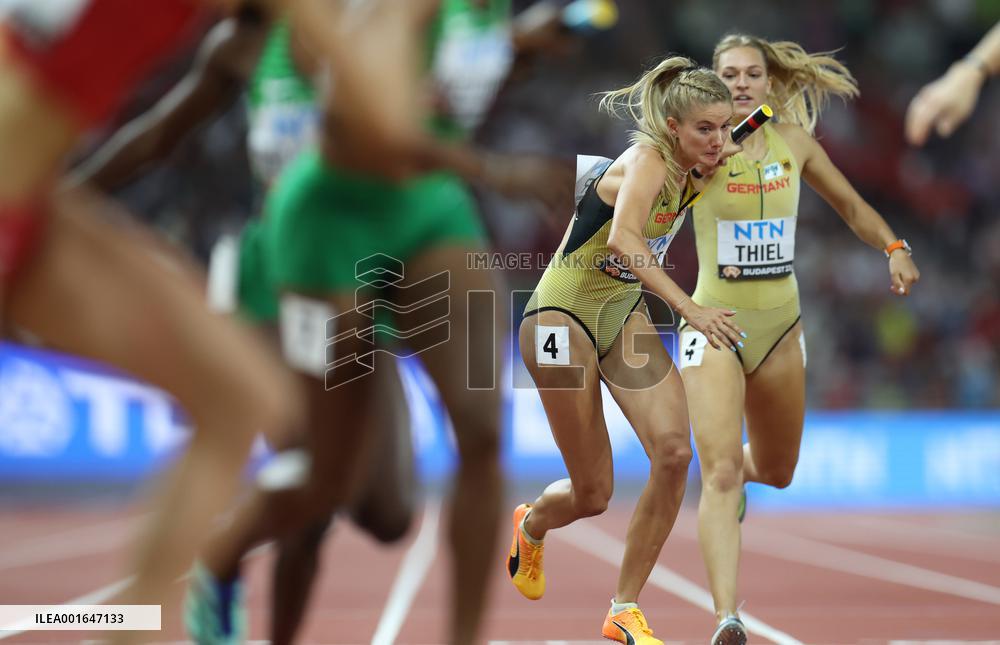 4x100 relay budapest 2023 0041