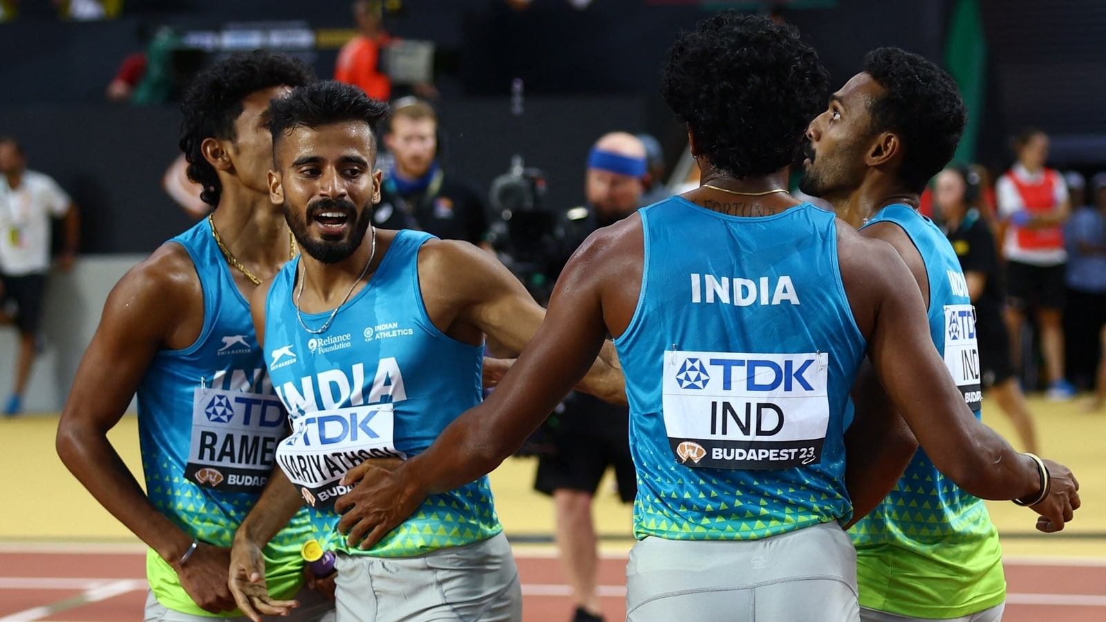 4x100 relay budapest 2023 0044