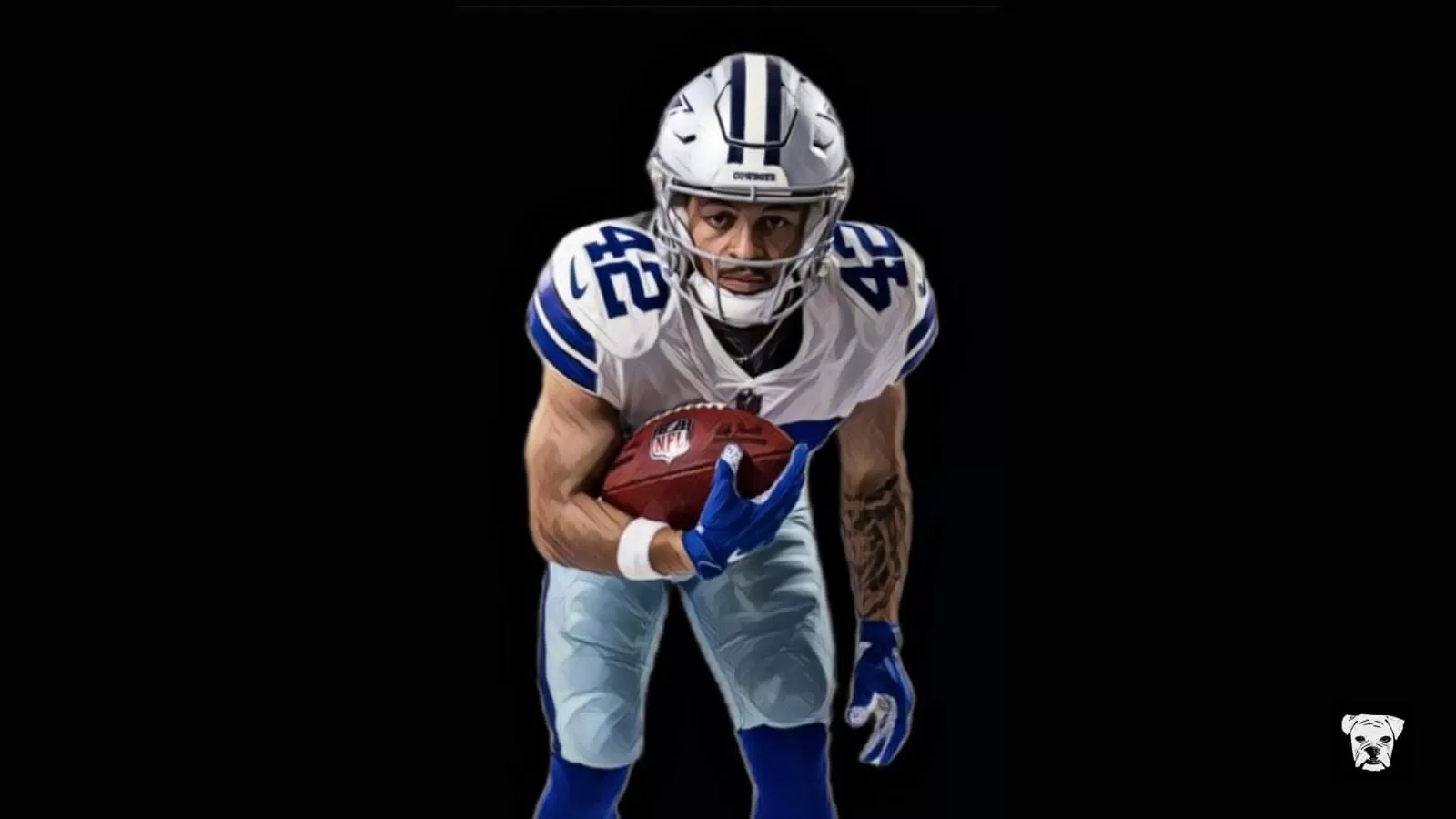 a picture of a football player 0025