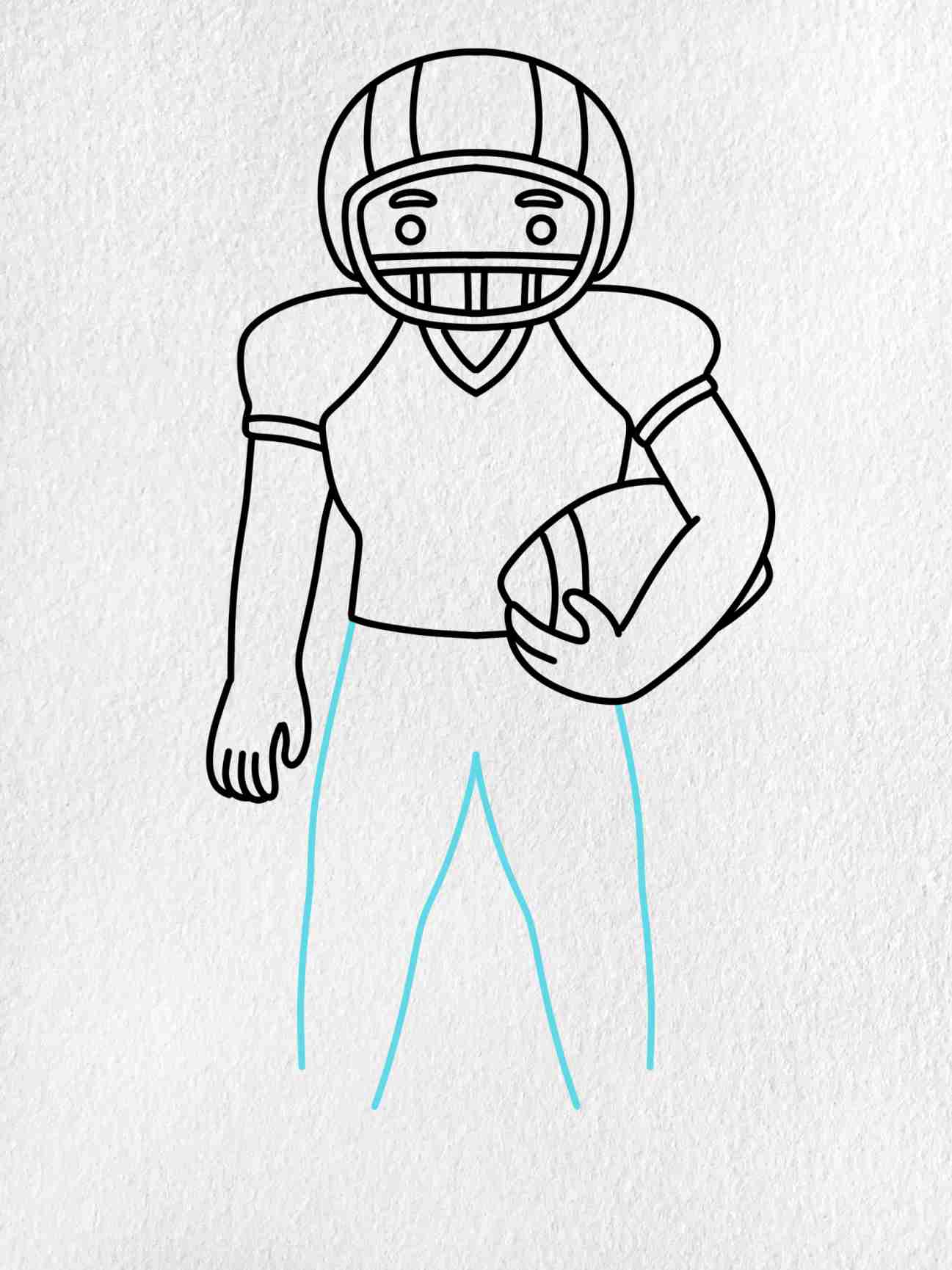a picture of a football player 0044