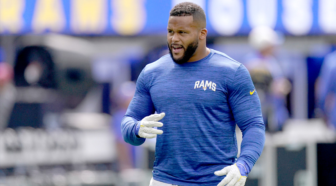 Aaron Donald iconic moments.
