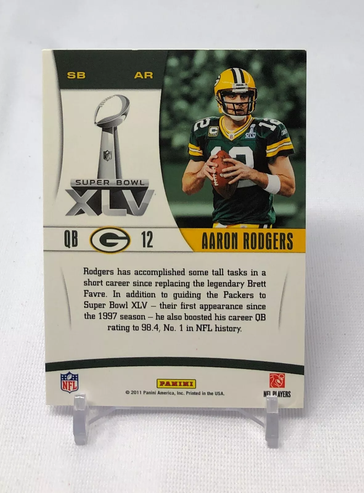 aaron rodgers 2011 super bowl 0033