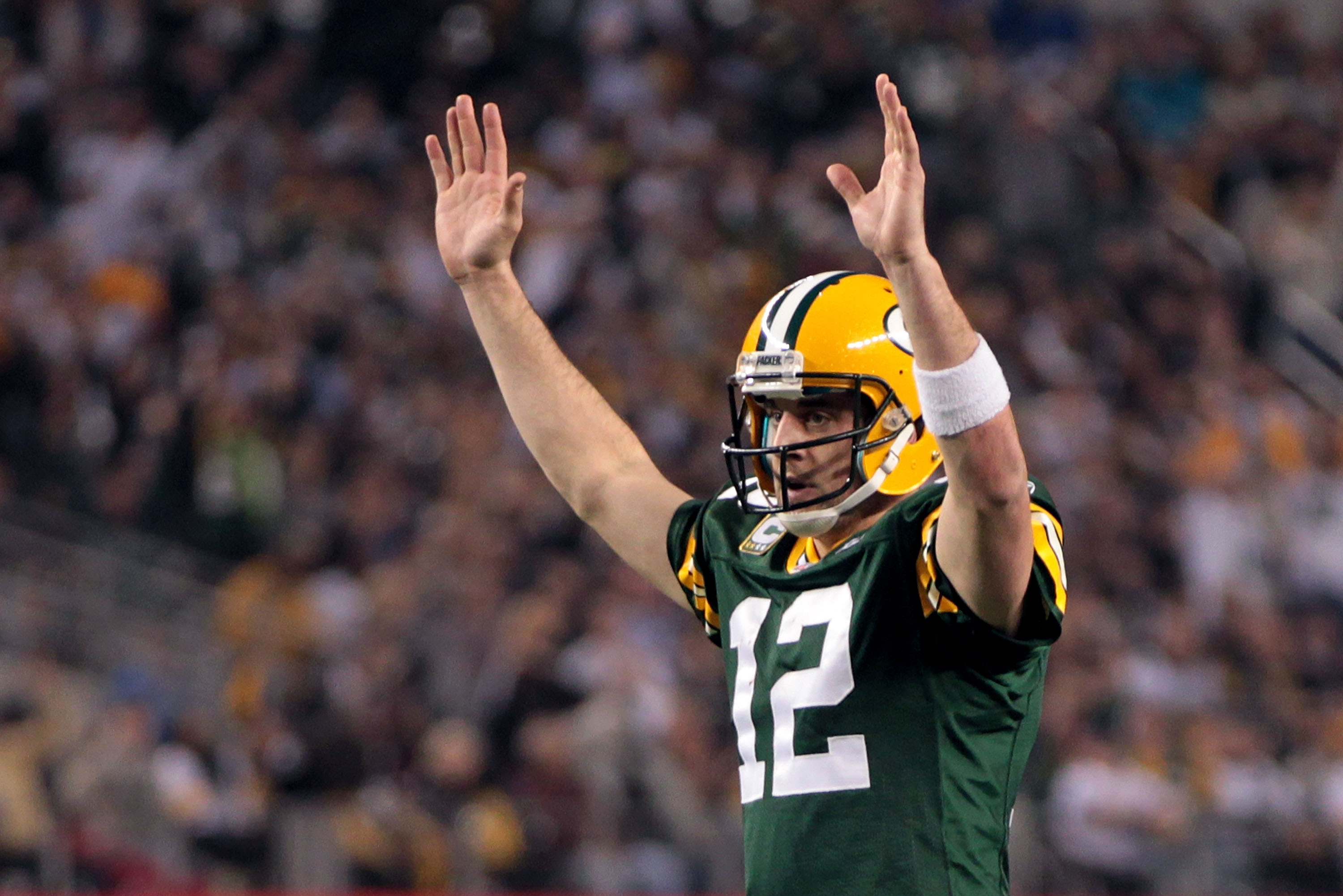 aaron rodgers lombardi trophy
