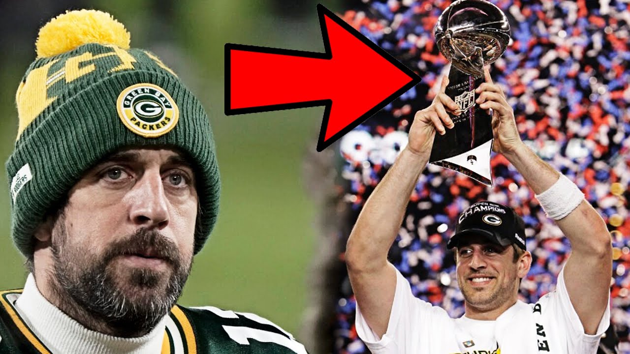 aaron rodgers lombardi trophy