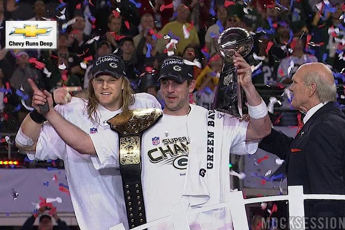 aaron rodgers lombardi trophy