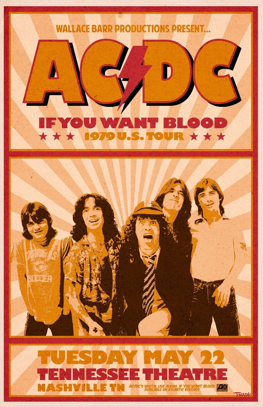 AC/DC album cover posters
