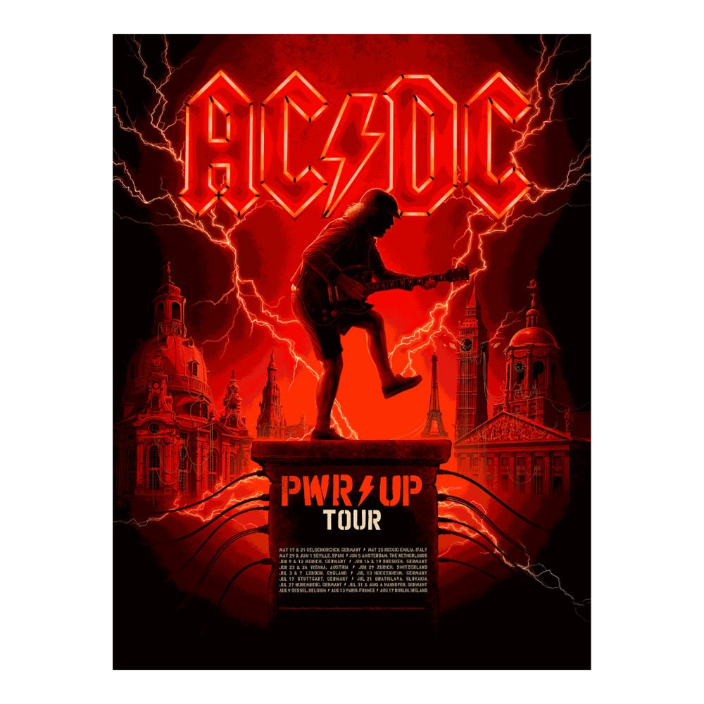 AC/DC vintage posters