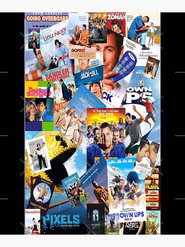 Adam Sandler character collage