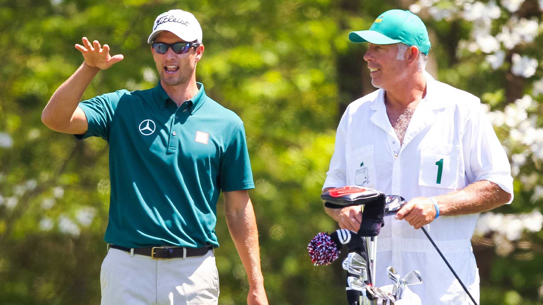 adam scott caddie techniques