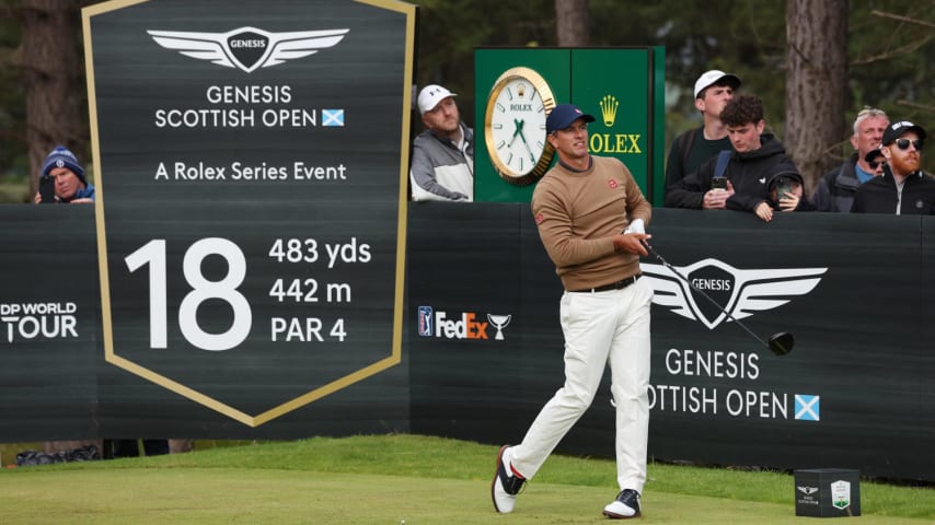 Adam Scott fan reactions.
