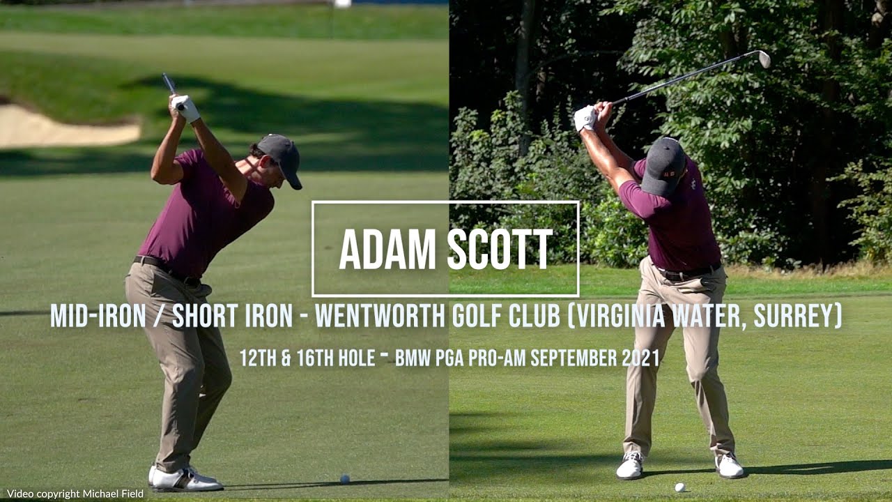 Adam Scott swing technique