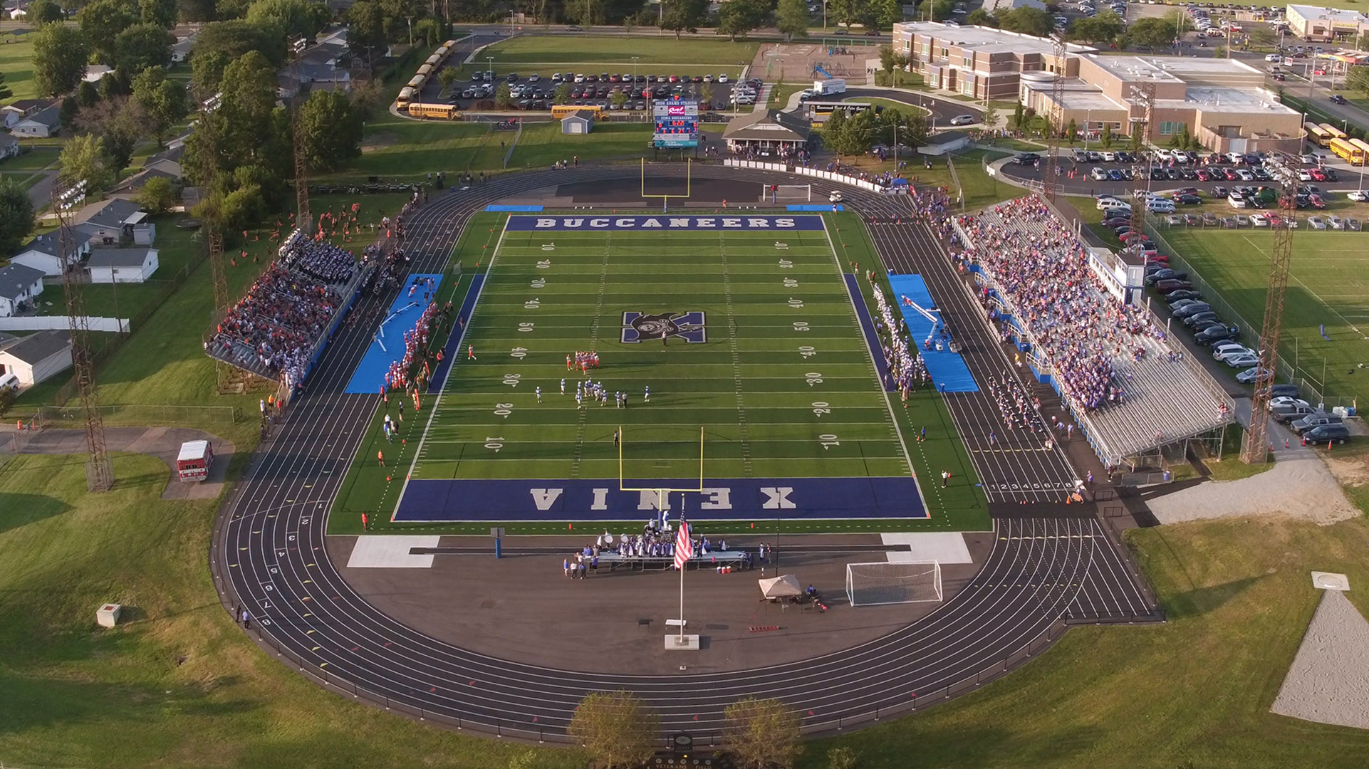 Adams Stadium crowd shots