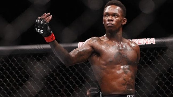 Adesanya training photos