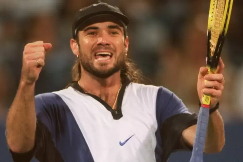 Agassi tennis style 1994