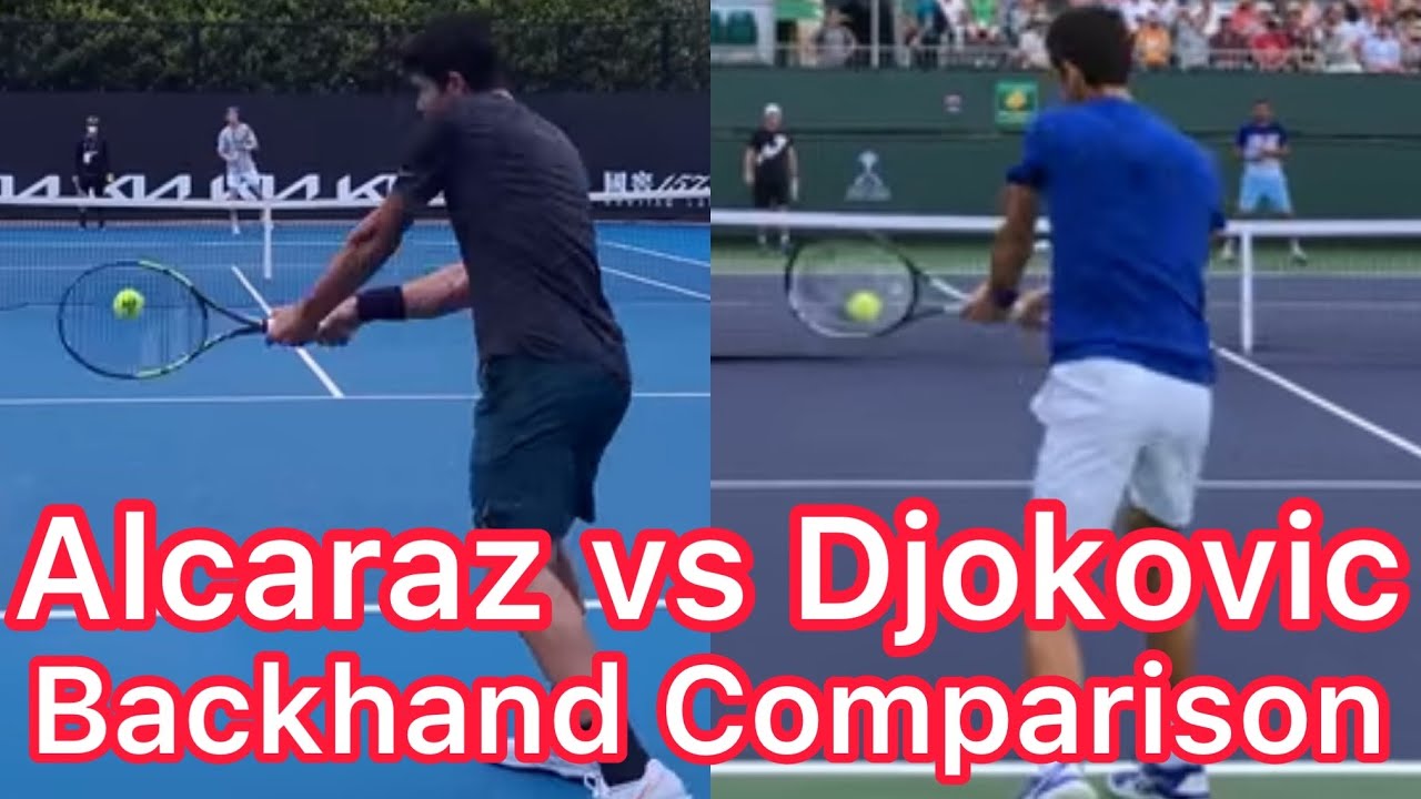 Alcaraz backhand drills