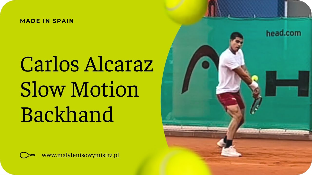 Alcaraz backhand tips