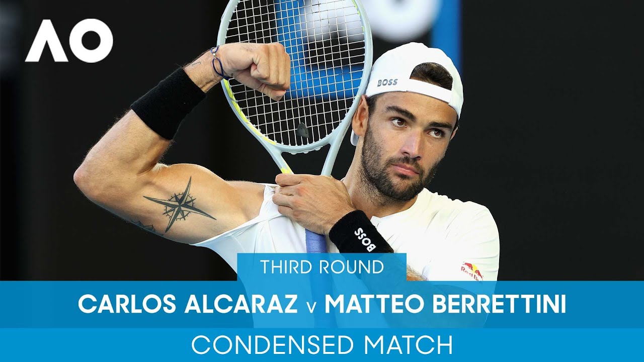 Alcaraz vs Berrettini highlights
