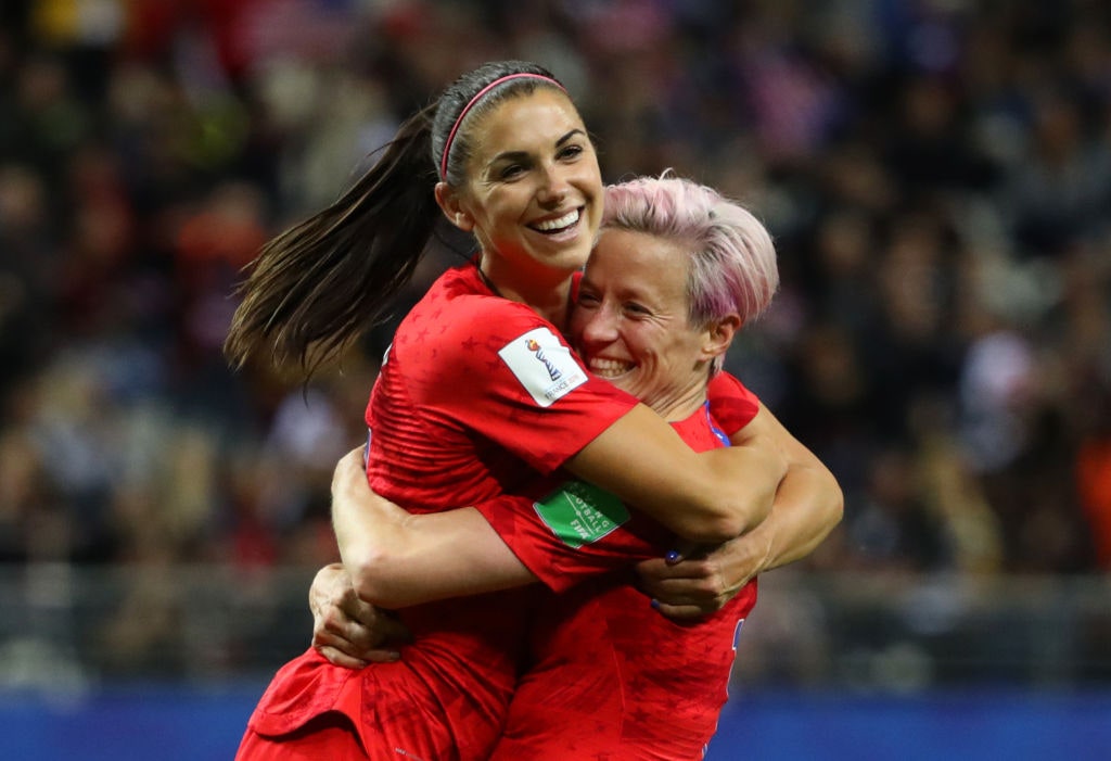 alex morgan rapinoe