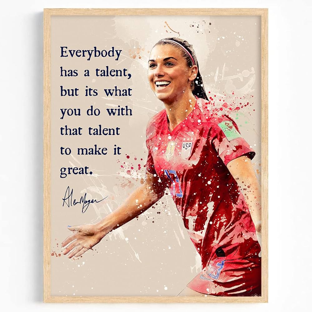 alex morgan wall art
