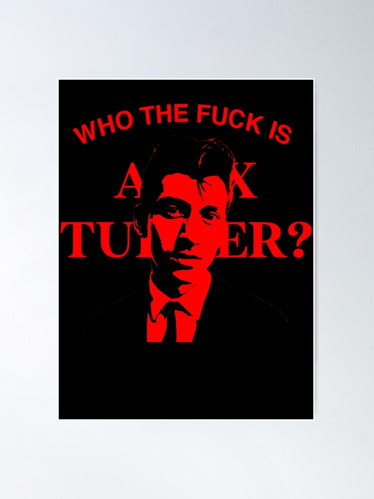 alex turner music posters