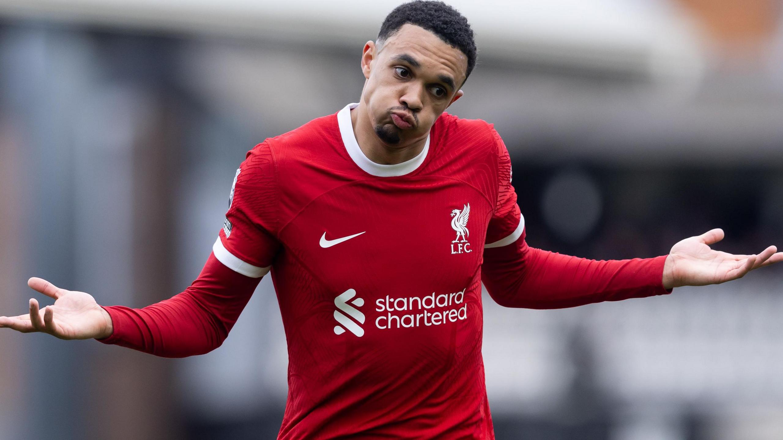 Alexander-Arnold Liverpool celebration