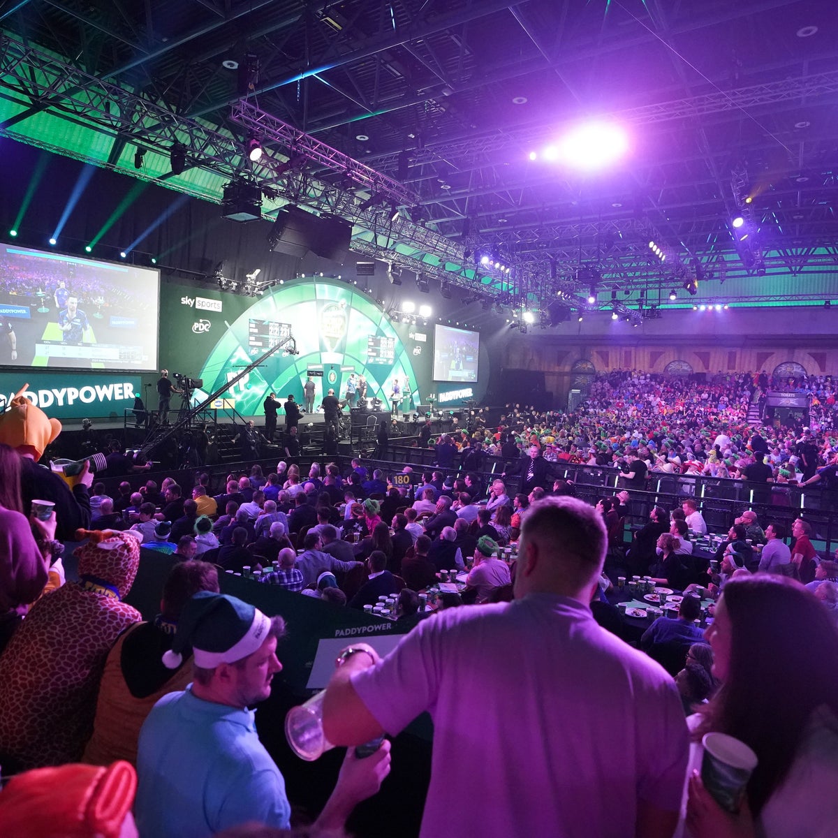alexandra palace darts venue.
