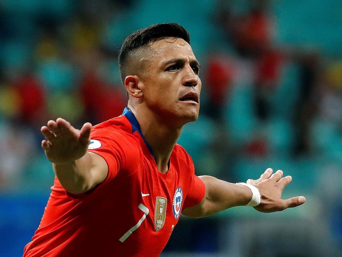 alexis sanchez chile jersey 0039